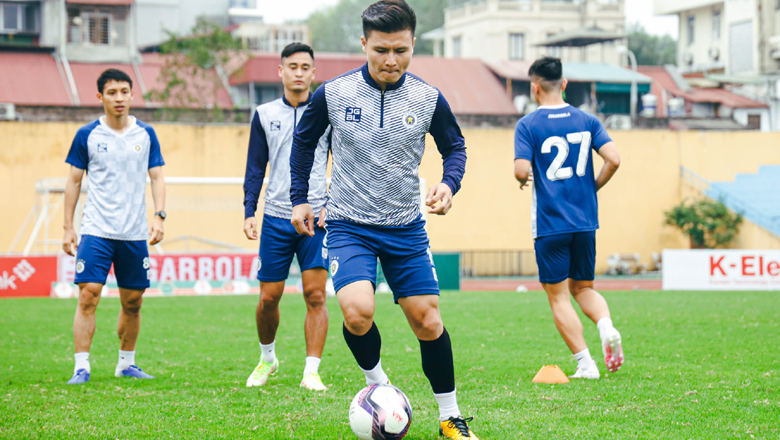 Quang Hải, Hùng Dũng sẵn sàng đá trận đầu tiên cho Hà Nội FC tại V.League 2022 - Ảnh 2