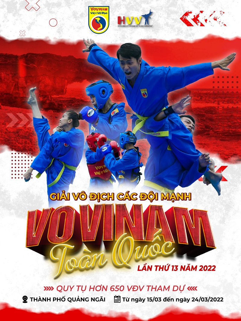 Lịch thi đấu giải vô địch Vovinam toàn quốc 2022 - Ảnh 1