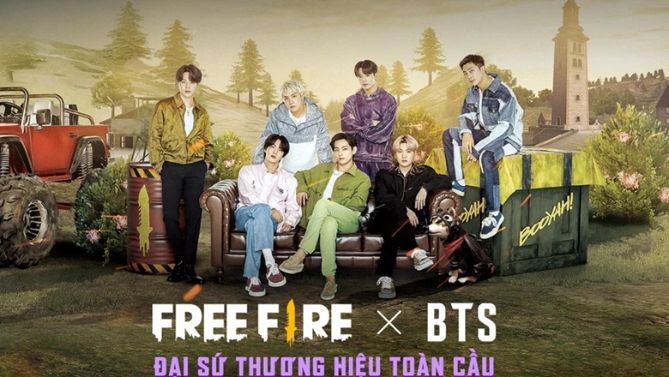 Nhóm nhạc BTS trở thành đại sứ thương hiệu toàn cầu của Free Fire - Ảnh 3