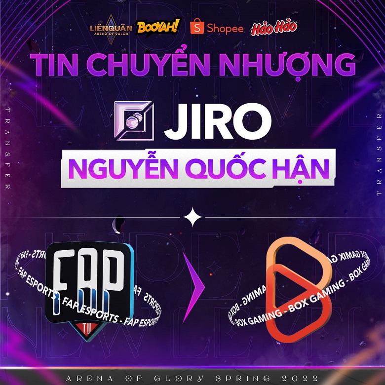 Liên Quân Mobile: Box Gaming chính thức chiêu mộ Jiro - Ảnh 2