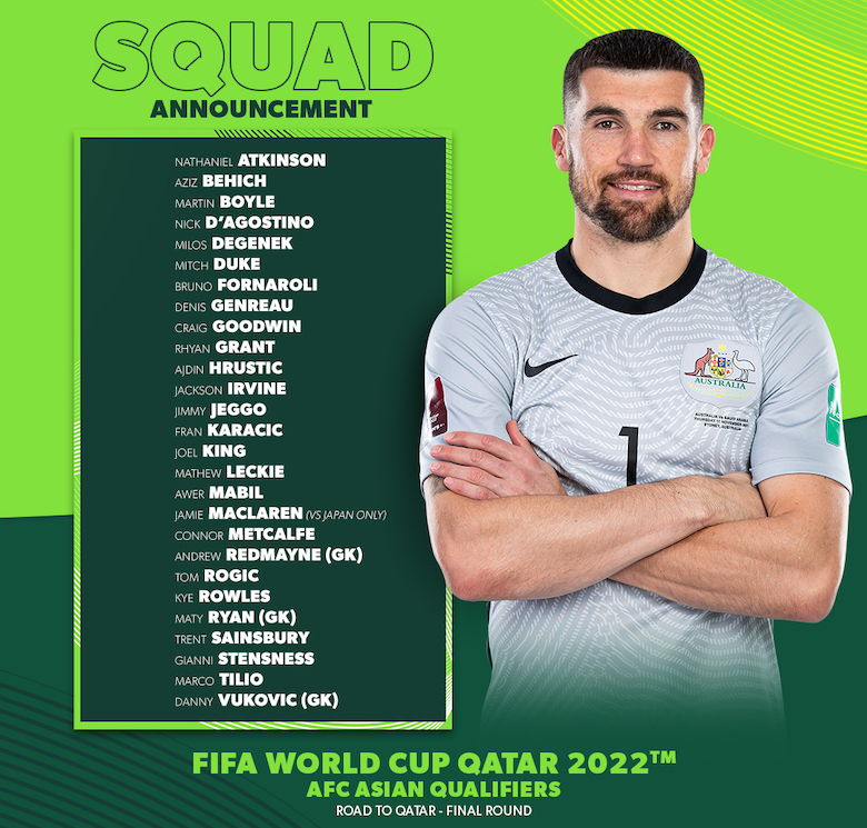 ĐT Úc vắng nhiều trụ cột, trông chờ vào lứa trẻ để giành vé dự World Cup  - Ảnh 2