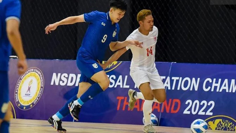 Futsal Thái Lan đánh bại ‘ông kẹ’ châu Á, thị uy trước thềm SEA Games 31 - Ảnh 1