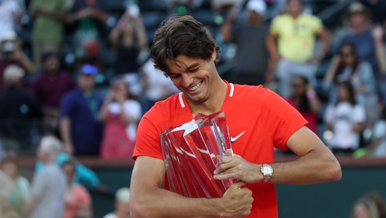 Nadal thua sốc Fritz ở chung kết Indian Wells Masters, đứt mạch 20 trận thắng - Ảnh 2