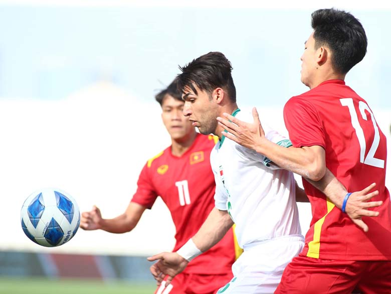 U23 Việt Nam có điểm trước Iraq trong ngày ra quân tại Dubai Cup 2022 - Ảnh 2