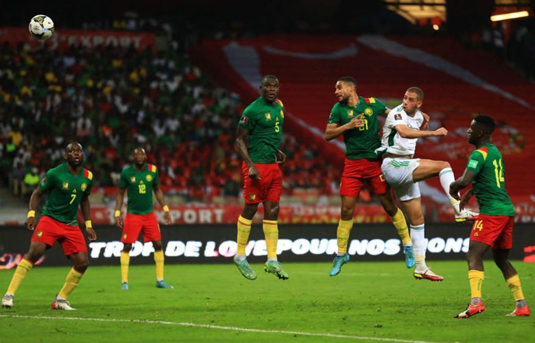 Chơi lép vế, Algeria vẫn thắng Cameroon để đặt 1 chân tới World Cup 2022 - Ảnh 2