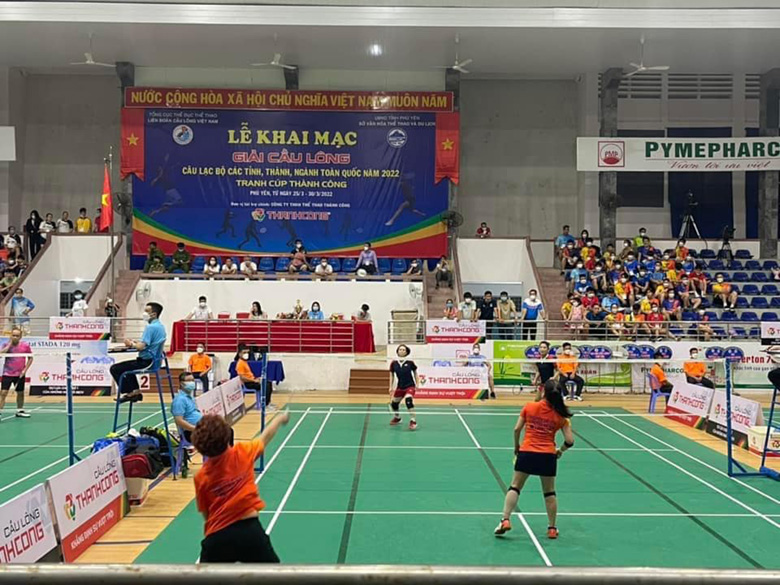 Khởi tranh giải Cầu lông các CLB tỉnh, thành, ngành toàn quốc 2022 tại Phú Yên - Ảnh 1