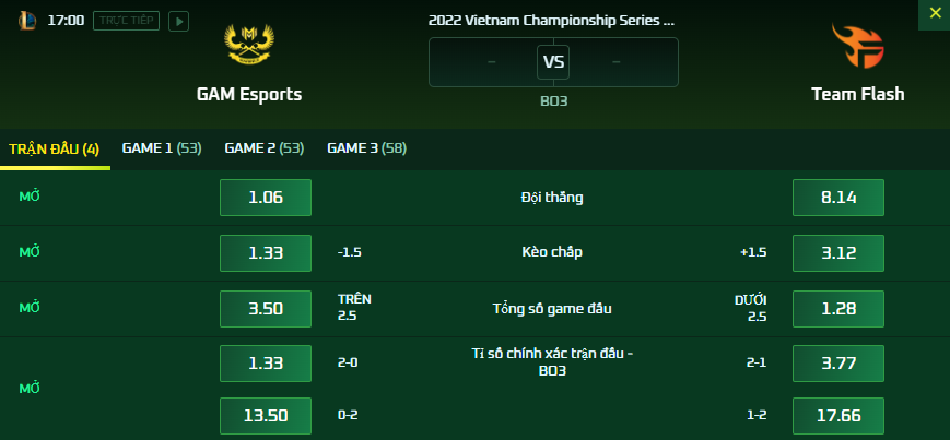 Dự đoán, soi kèo VCS mùa Xuân 2022: GAM vs TF - Ảnh 2