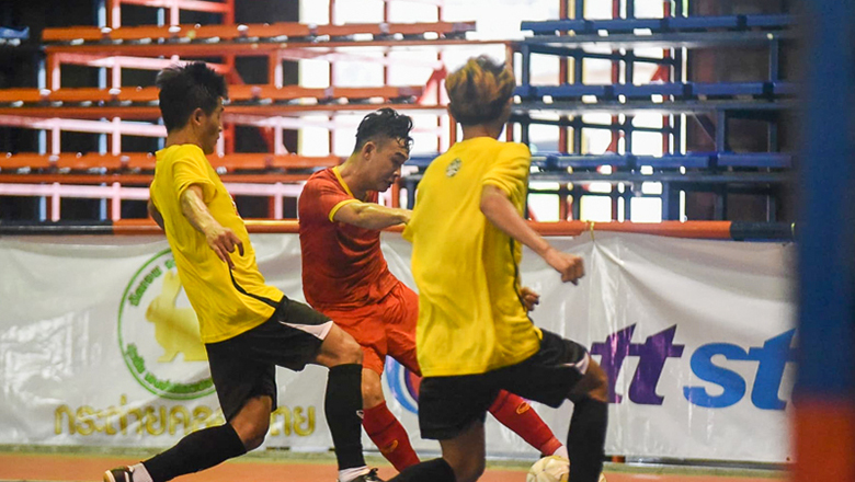 ĐT Futsal Việt Nam hòa CLB Thái Lan trước thềm giải Đông Nam Á - Ảnh 2