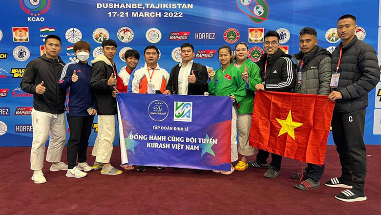 ĐT Kurash Việt Nam hoàn tất 3 giải đấu, sẵn sàng dự SEA Games 31 - Ảnh 1