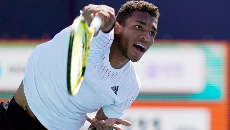 Auger-Aliassime bị tay vợt hạng 65 ATP loại ở ngay vòng 2 Grand Prix Hassan II - Ảnh 1