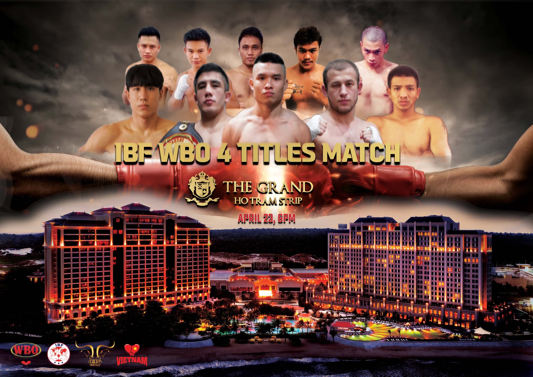 Đinh Hồng Quân thượng đài tranh đai Boxing IBF châu Á vào ngày 23/4 - Ảnh 1
