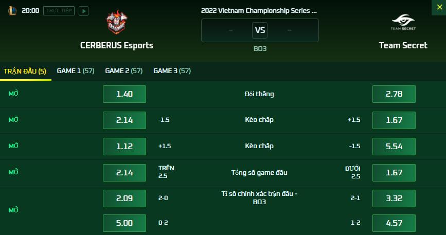 Dự đoán, soi kèo VCS mùa Xuân 2022: CES vs TS - Ảnh 2