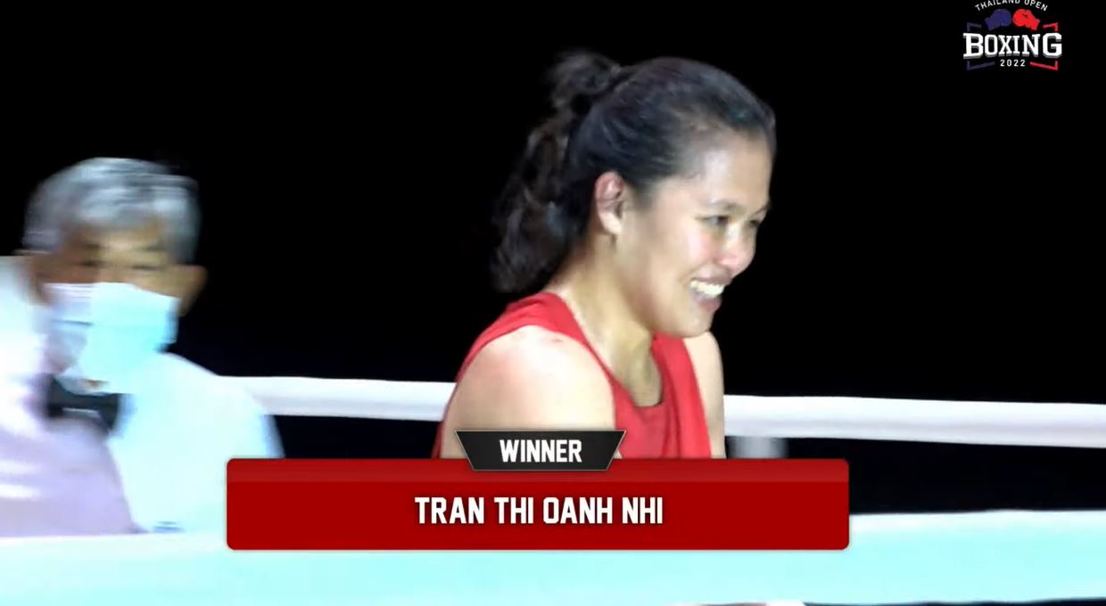 Oanh Nhi hạ KO đối thủ, Việt Nam có thêm 1 vé vào chung kết Boxing Thái Lan Mở rộng - Ảnh 1