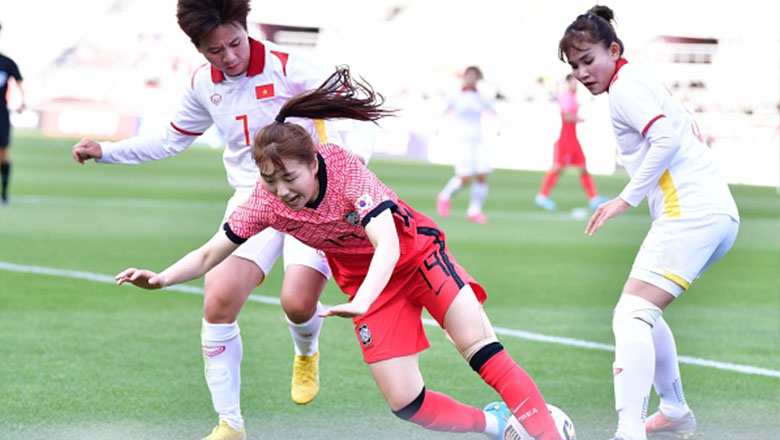 ĐT nữ Việt Nam thua Hàn Quốc 0-3 trong đợt tập huấn chuẩn bị cho SEA Games 31 - Ảnh 2