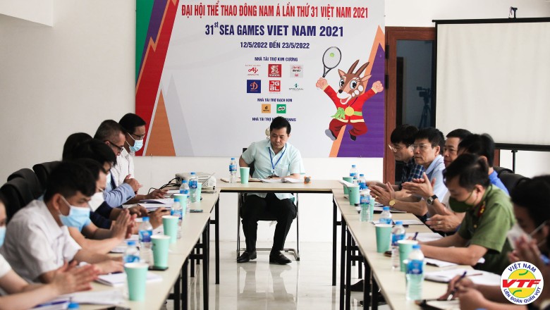 Bắc Ninh rà soát công tác tổ chức thi đấu môn Quần vợt tại SEA Games 31 - Ảnh 1