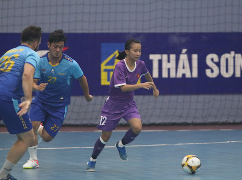 ĐT futsal nữ Việt Nam luyện chống power-play trước khi sang Tây Á tập huấn - Ảnh 1