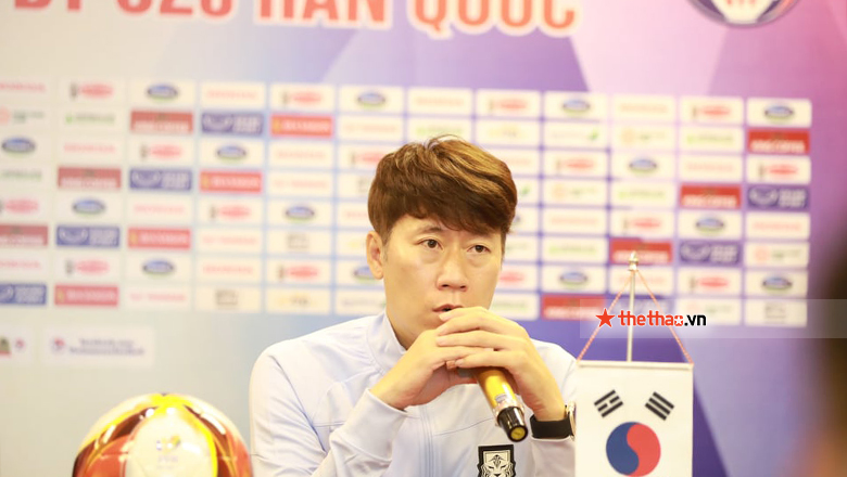 HLV U20 Hàn Quốc không đặt mục tiêu giành chiến thắng trước U23 Việt Nam - Ảnh 1