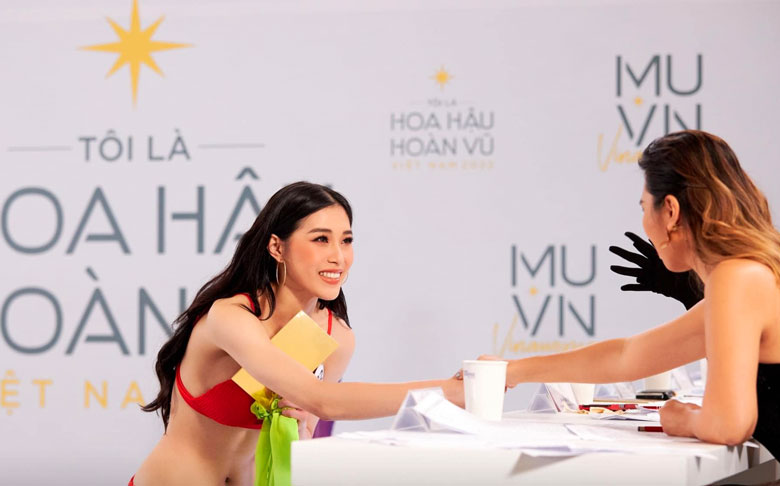 Chiêm ngưỡng nhan sắc cặp đôi người đẹp bóng chuyền tại Hoa hậu Hoàn vũ Việt Nam 2022 - Ảnh 8