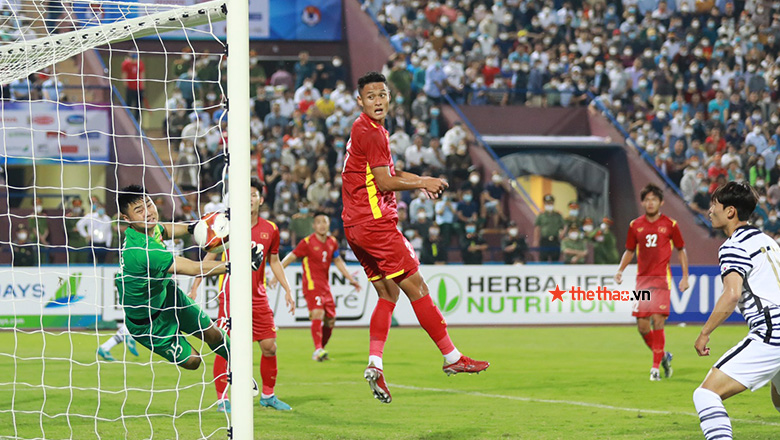 U23 Việt Nam hòa U20 Hàn Quốc ở trận giao hữu tiền SEA Games 31 - Ảnh 1