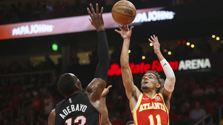 Kết quả bóng rổ NBA ngày 23/4: Hawks vs Heat - Sự khác biệt của Young - Ảnh 1