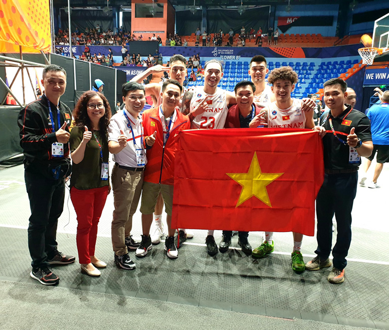 ĐT bóng rổ Việt Nam chốt đội hình 3x3 tại SEA Games 31: Có Justin Young, Tâm Đinh - Ảnh 2