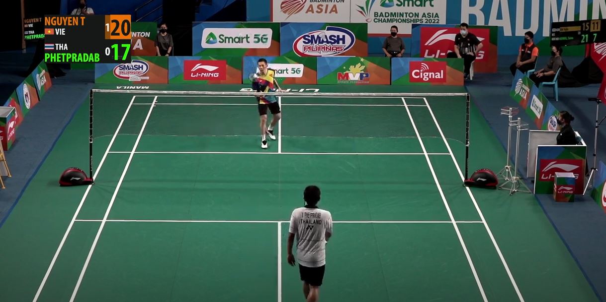 Tiến Minh đánh bại tay vợt Thái Lan ở giải cầu lông vô địch châu Á - Ảnh 2