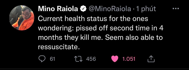 Cập nhật sức khỏe của Mino Raiola: Siêu cò tự mình phủ nhận tin đồn qua đời - Ảnh 3