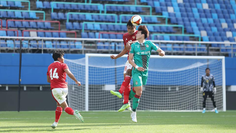 U23 Indonesia thua đội hạng Hai Hàn Quốc trước ngày sang Việt Nam dự SEA Games 31 - Ảnh 1
