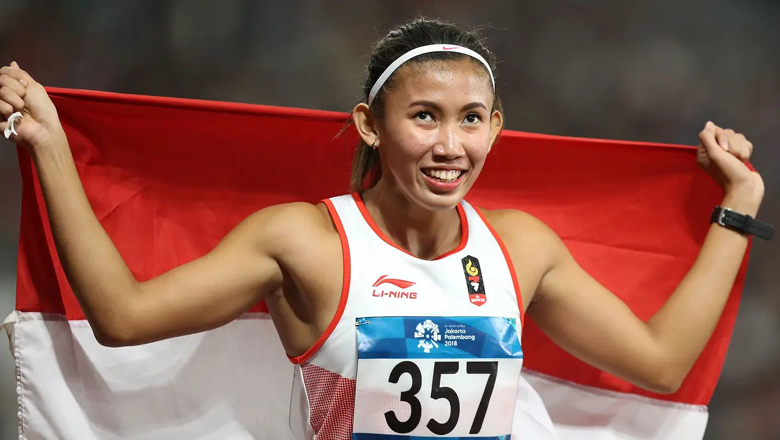 Indonesia lần đầu tiên chọn VĐV nữ cầm cờ tại lễ khai mạc SEA Games - Ảnh 2