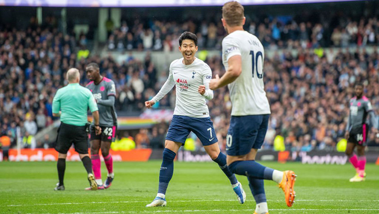 Kết quả Tottenham vs Leicester: Kane, Son nổ súng giúp Spurs tạm trở lại top 4 - Ảnh 2