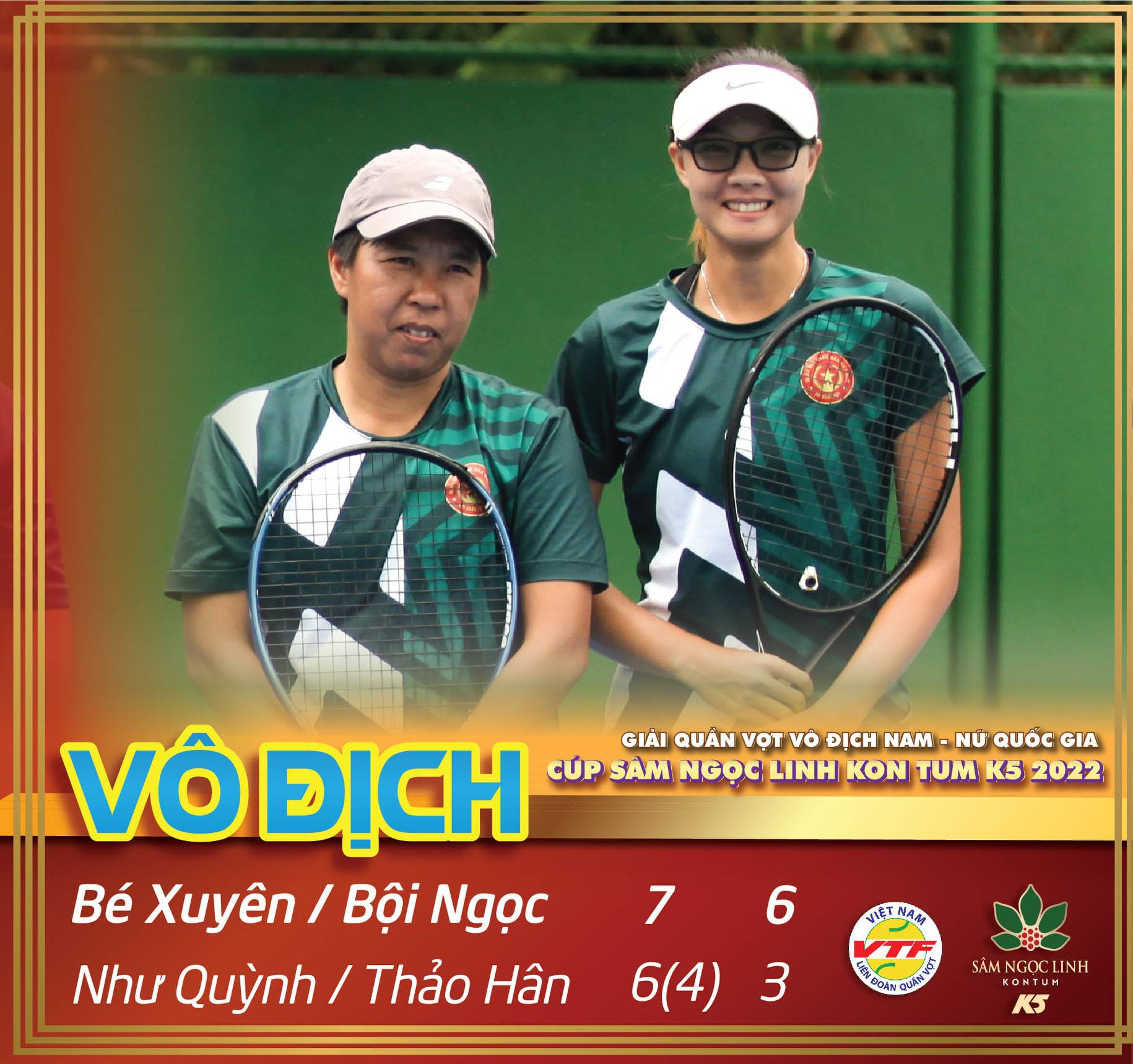 VTF Masters 500-1 2022 ngày 6: Linh Giang, Văn Phương vuột chức vô địch đôi nam - Ảnh 4