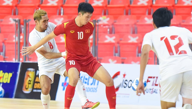Tuyển fusal Việt Nam nhận thất bại đầu tiên trong chuyến tập huấn tiền SEA Games 31 - Ảnh 4