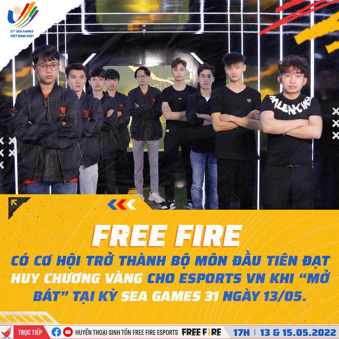 Free Fire SEA Games 31: Niềm hy vọng vàng của thể thao điện tử Việt Nam - Ảnh 1