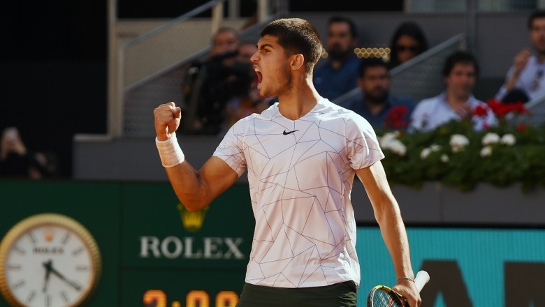 Nadal thua ‘tâm phục khẩu phục’ Alcaraz, lỡ hẹn với Djokovic ở bán kết Madrid Open - Ảnh 2