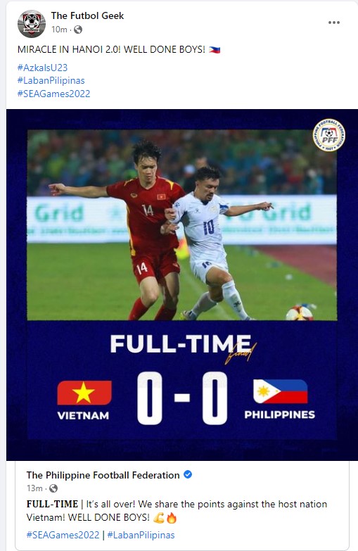 Người Philippines gọi trận hòa U23 Việt Nam là 'Đêm kỳ diệu ở Hà Nội 2.0' - Ảnh 2