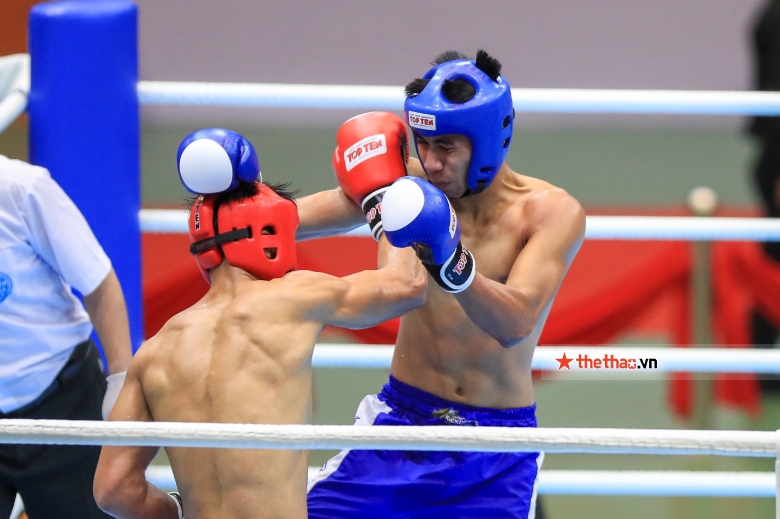Kickboxing SEA Games 31: Nguyễn Thế Hưởng đổi màu huy chương thành công - Ảnh 4