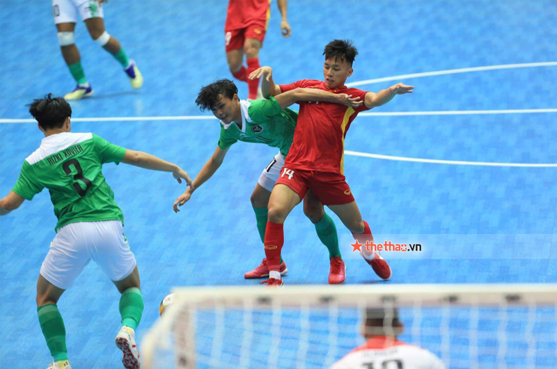 Kết quả futsal Việt Nam vs Indonesia:Chia điểm đáng tiếc - Ảnh 2