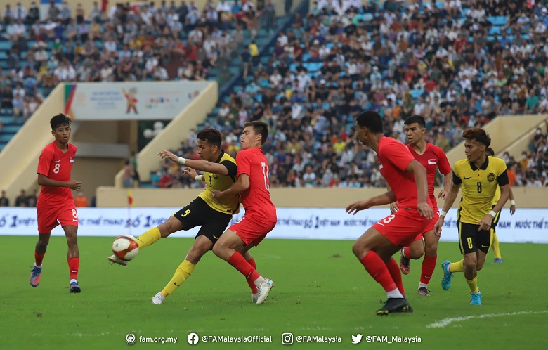Cục diện bảng B: U23 Malaysia giành vé vào bán kết, U23 Thái Lan khó lấy ngôi đầu - Ảnh 1