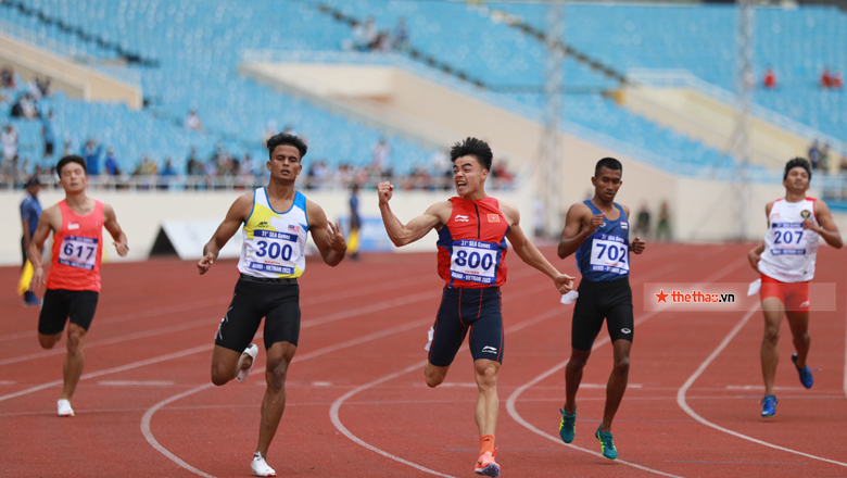 Ngần Ngọc Nghĩa phá kỷ lục quốc gia 200m nam của Lê Trọng Hinh - Ảnh 2