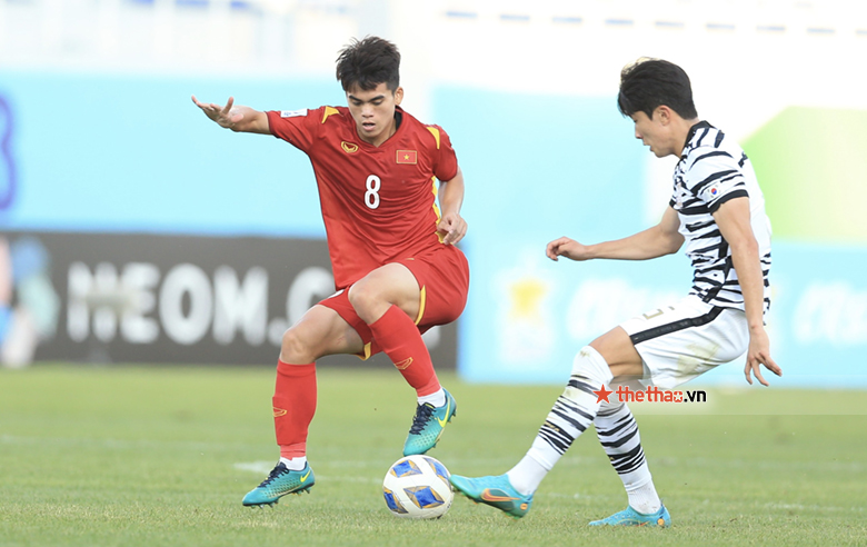 Vượt Tiến Long, Khuất Văn Khang xuất sắc nhất trận U23 Việt Nam hòa U23 Hàn Quốc - Ảnh 2