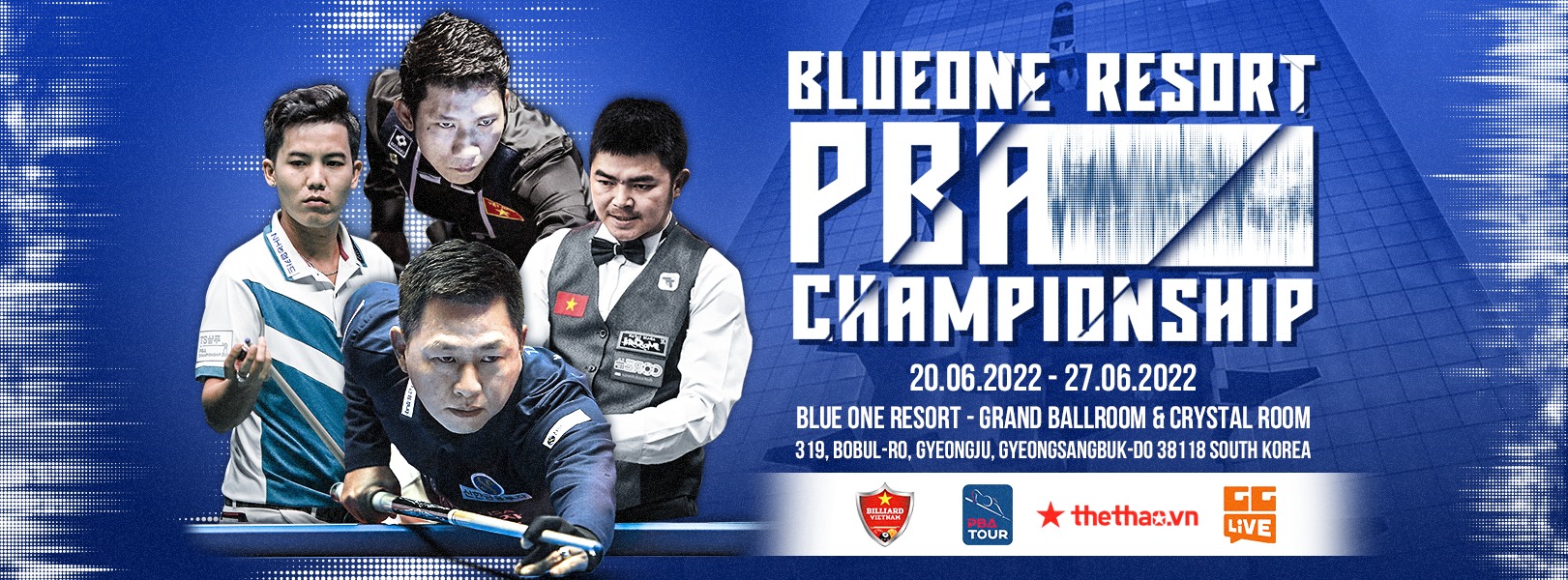Lịch thi đấu billiard Gyeongju BlueOne Resort PBA Championship 2022 - Ảnh 4