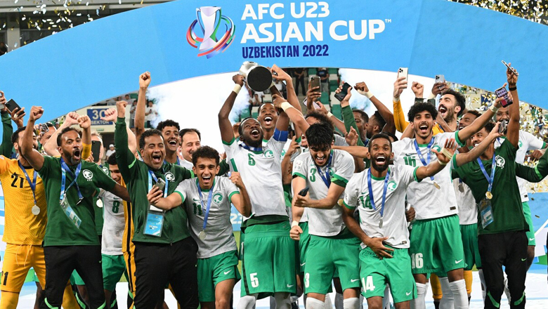 Hành trình vô địch U23 châu Á 2022 của U23 Saudi Arabia: Thuyết phục trên từng con số - Ảnh 1