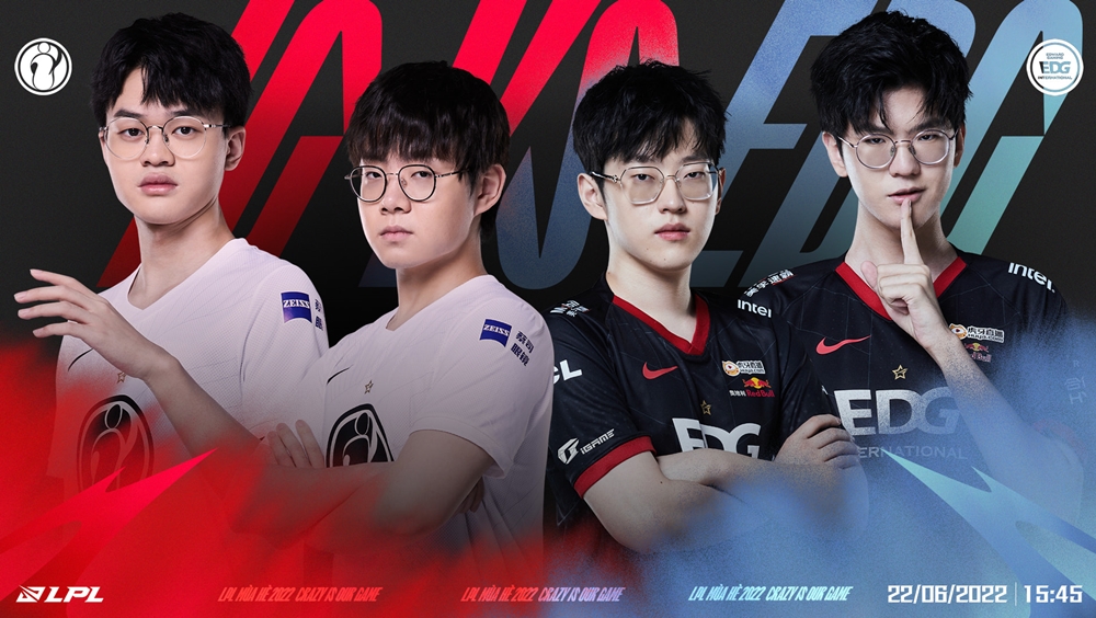 TRỰC TIẾP LPL mùa Hè 2022 ngày 22/6: IG vs EDG, TES vs BLG - Ảnh 2