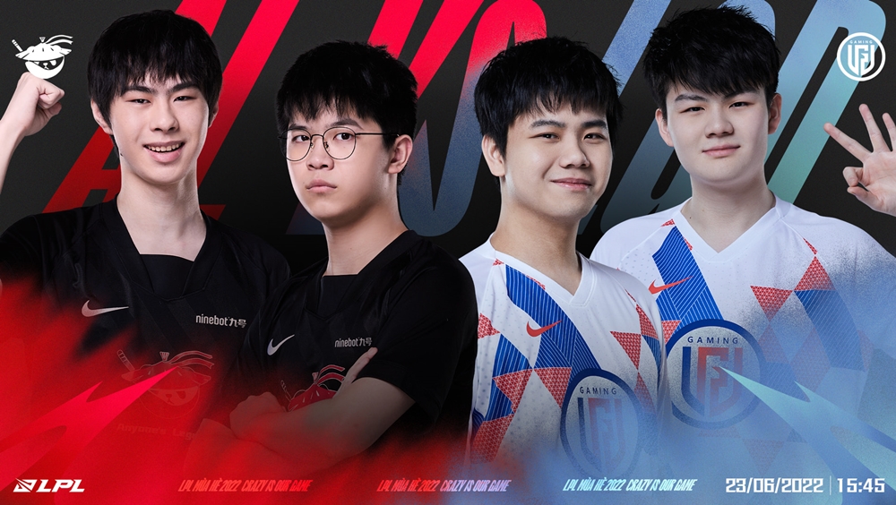 TRỰC TIẾP LPL mùa Hè 2022 ngày 23/6: AL vs LGD, TT vs WE - Ảnh 1