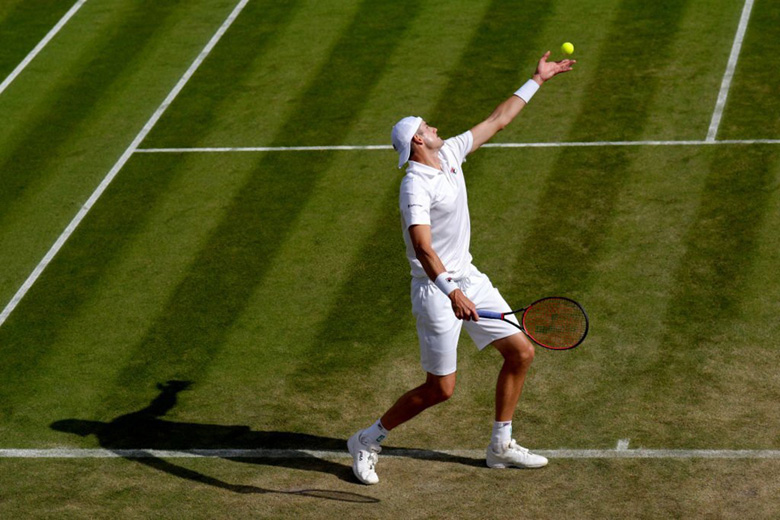 John Isner phá kỷ lục ATP về số cú ace vẫn bị loại khỏi Wimbledon 2022 - Ảnh 1