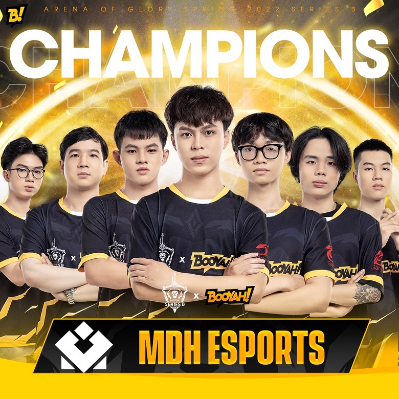 Liên Quân Mobile: MDH Esports vô địch ĐTDV Series B mùa Xuân 2022 - Ảnh 1