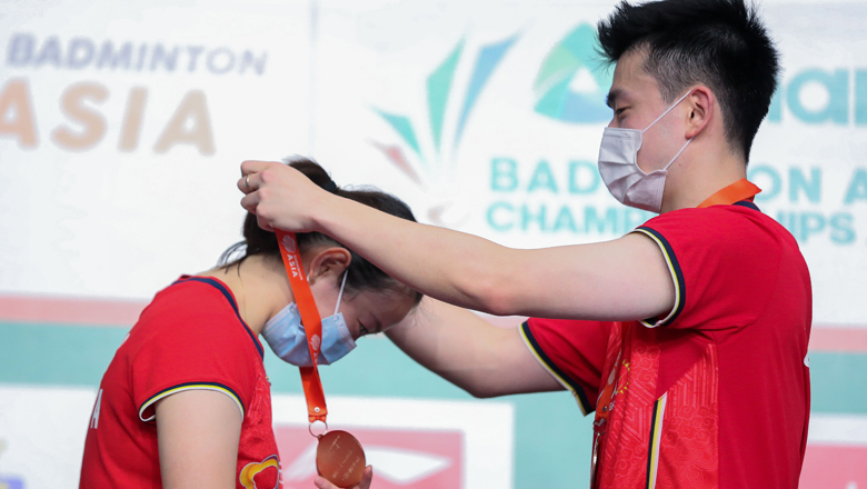 Cặp Zheng Si Wei/Huang Ya Qiong có chức vô địch thứ 4 trong năm 2022 - Ảnh 1