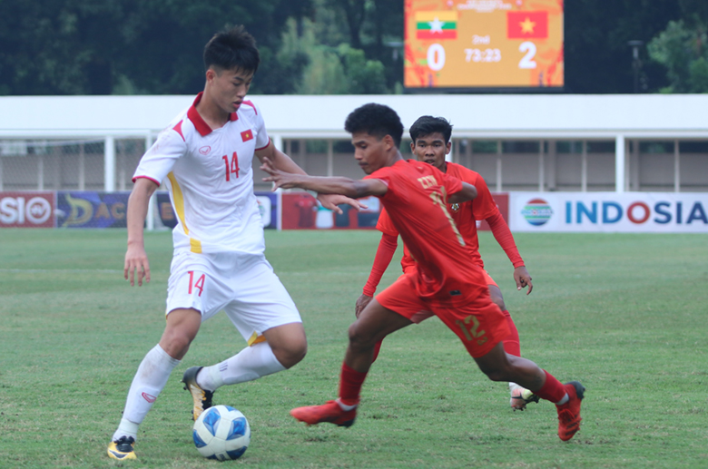 Kết quả U19 Việt Nam vs U19 Myanmar: 3 điểm thuyết phục, giữ vững ngôi đầu - Ảnh 1