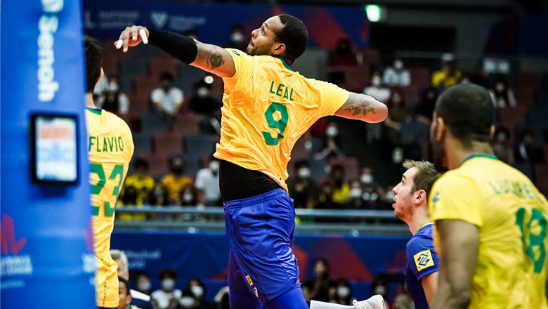 Link xem trực tiếp bóng chuyền VNL 2022 Brazil vs Pháp, 13h40 chiều nay 7/7 - Ảnh 1