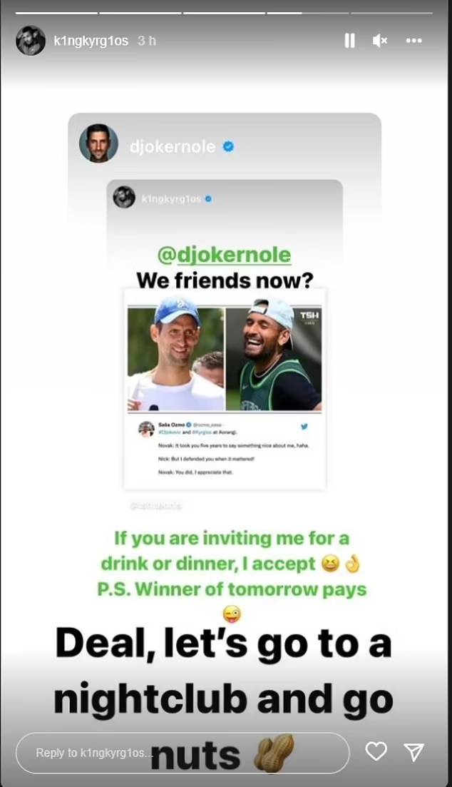 Djokovic và Kyrgios rủ nhau đi ăn tối sau trận Chung kết Wimbledon 2022 - Ảnh 4